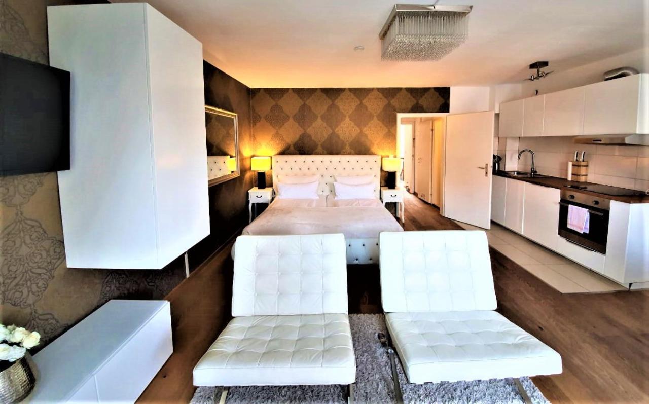 Luxus Penthouse Whiterussian Apartment Freiburg im Breisgau Luaran gambar